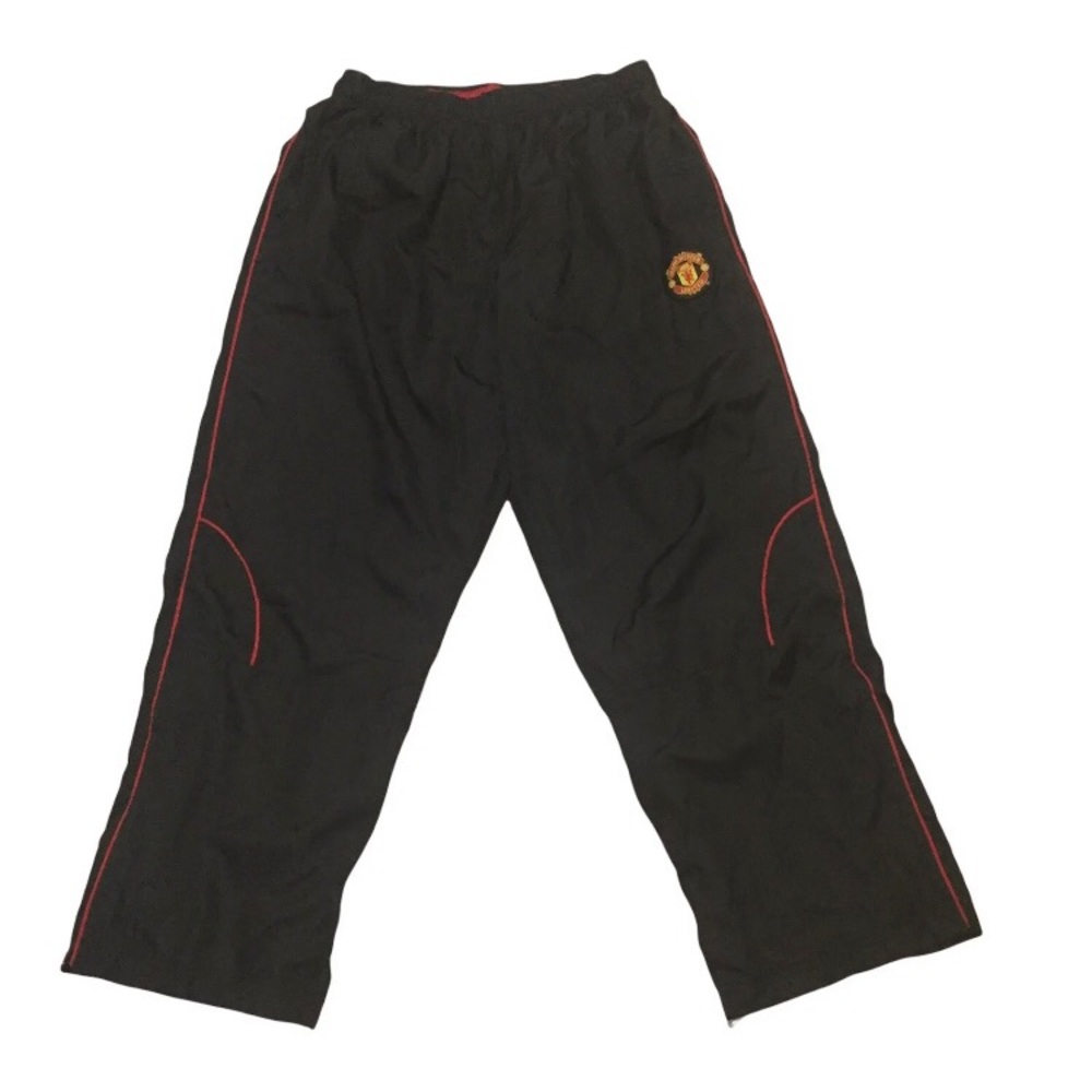 Manchester United Soccer Futbol Sweatpants Men’s Size XLPolyester Black